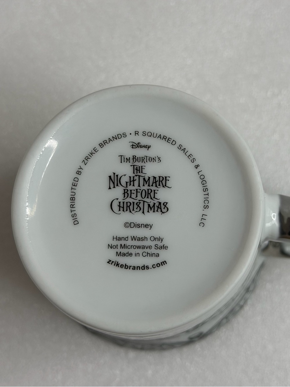 DISNEY Nightmare Before Christmas Jack Skellington Ceramic Coffee Mug Tea Cup - Picture 5 of 7